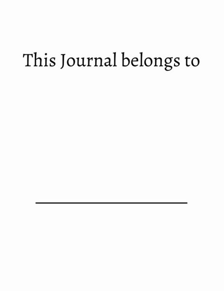 Gratitude Journal